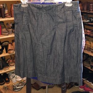 Denim skirt